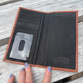 Red Dirt Hat Co Tooled Rodeo Wallet with Ivory Inlay 23111876W3