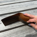 Red Dirt Hat Co Wide Brindle Hide Bifold Wallet 22228881W5