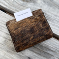 Red Dirt Hat Co Brindle Hide Bifold Card wallet 22228878W5