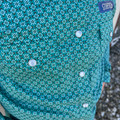 Panhandle Boy's Turquoise Printed Long Sleeve Snap Shirt RBN2S08919