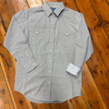 Panhandle Men's Taupe Diamond Stitch Long Sleeve Snap Shirt RMN2S08938