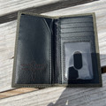 Justin Junior Graphite Leather American Flag Rodeo Wallet