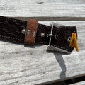 Red Dirt Hat Co. Brown Roughout Leather Belt 222