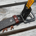 Red Dirt Hat Co. Roughout Rawhide Herringbone Leather Belt 24069BE3