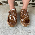 Twisted X Women's Brown Hide Feather X Casual Shoe WCAU030