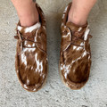Twisted X Women's Brown Hide Feather X Casual Shoe WCAU030