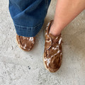 Twisted X Women's Brown Hide Feather X Casual Shoe WCAU030