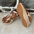 Twisted X Women's Brown Hide Feather X Casual Shoe WCAU030