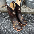 Tin Haul Men's Royal Flush Gambling Sole Boots 14-020-0077-0582-BL