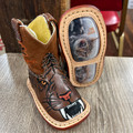 Tin Haul Infant Wild Tiger Purr-fectly Wild Boots 14-016-0007-1750-BR