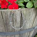 Sterling Silver Pearl & Saucer Bracelet 207Z