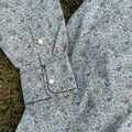 Panhandle Men's Stillwater Vintage Paisley Long Sleeve Snap Shirt