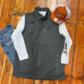 Ariat Men's Beluga Grey Logo Softshell Vest 10079578