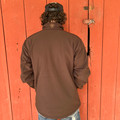 Ariat Men's Mole Brown Logo Softshell Jacket 10079279