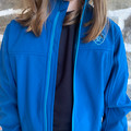 Size XS Ariat Ladies Sky Blue Softshell Jacket 10041277