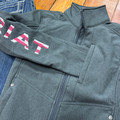 Size XS Ariat Ladies Grey Patriotic Softshell Jacket 10041438
