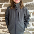 Size XS Ariat Ladies Grey Patriotic Softshell Jacket