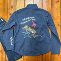 Size Large Ariat Ladies Blue Heritage Jacket 10054582