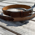 Hooey Men's Gibson Natural Brown Belt HMBLT018