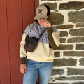 Hooey Ladies Leopard Hoodie HH2627CRPR