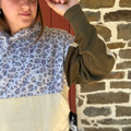Hooey Ladies Leopard Hoodie HH2627CRPR