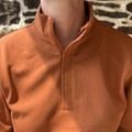 Hooey Ace Rust Cowboy Golf 1/4 Zip Pullover HH1243BR