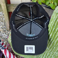 Hooey Cream and Black Aztec Coach Flexfit Hat 2312CRBK
