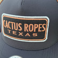 Hooey Black & Brown Cactus Ropes S/M Flexfit Hat