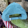Hooey Local Teal Corduroy with Teal & Tan Patch Hat