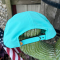 Local Hooey Turquoise 5-Panel Trucker with Blue / White Oval Patch - OSFA