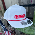 Hooey White Knuckle White with Red Hat