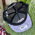 Hooey Youth Suds Grey & Black with Pink Logo Hat