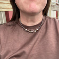 3mm Sterling Silver & Wild Horse Choker