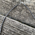 20" Graduated Sterling Silver Pearl Necklace