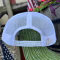 Red Dirt Hat Co. Skull Spirit White and Maroon 5 Panel Hat