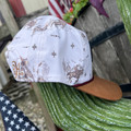 Red Dirt Hat Co. Out West Tan and White Hat