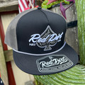 Red Dirt Hat Co. Spade Hold 'Em Black and Charcoal 5 Panel Hat