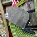 Red Dirt Hat Co. Spade Hold 'Em Black and Charcoal 5 Panel Hat