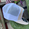 Red Dirt Hat Co. Lone Rider Khaki and White Hat