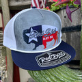 Red Dirt Hat Co. Tejas Buffalo Grey/White/Navy 5 Hat