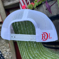 Red Dirt Hat Co. Two-Five-O Buffalo White and Red Hat