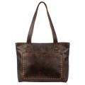STS Ranch Bandera Chocolate Simple Tote STS34013