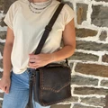 STS Ranch Bandera Chocolate Dakota Crossbody STS34017