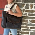 STS Ranch Bandera Chocolate Carry All Tote STS34011