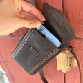 STS Ranch Bandera Chocolate Quickdraw Crossbody Wallet STS34014