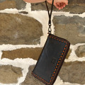 STS Ranch Bandera Chocolate Berkley Bifold Wristlet STS34016
