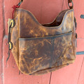 STS Ranch Guadalupe Cowhide Hobo Bag STS35747