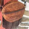 STS Ranch Guadalupe Cowhide Sage Crossbody STS35748