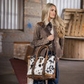 STS Ranch Guadalupe Cowhide All In Tote STS35745