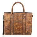 STS Ranch Guadalupe Cowhide All In Tote STS35745